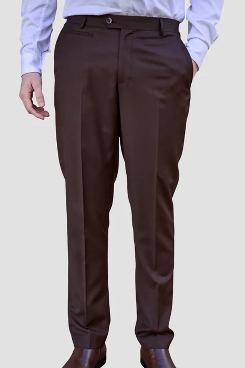 SAVILE ROW JESSE SCHMICK 100% AUST MERINO WOOL SM8 SUIT TROUSER ST01SMA