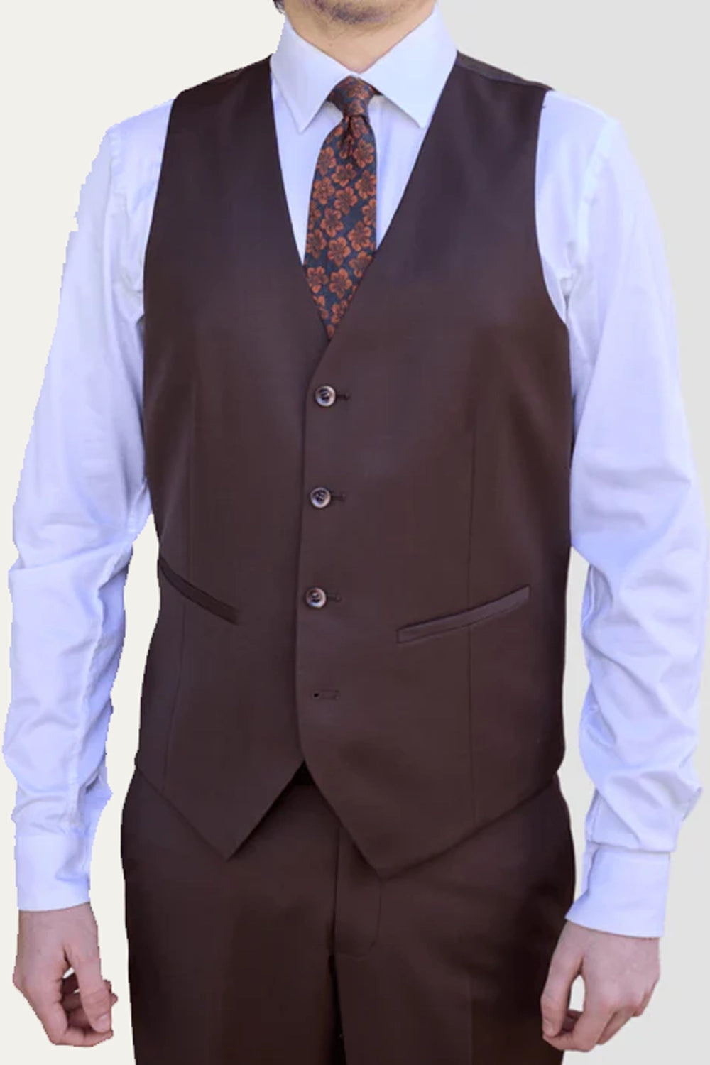 SAVILE ROW SAUL SCHMICK 100% AUST MERINO WOOL SM8 WAISTCOAT SV01SMA