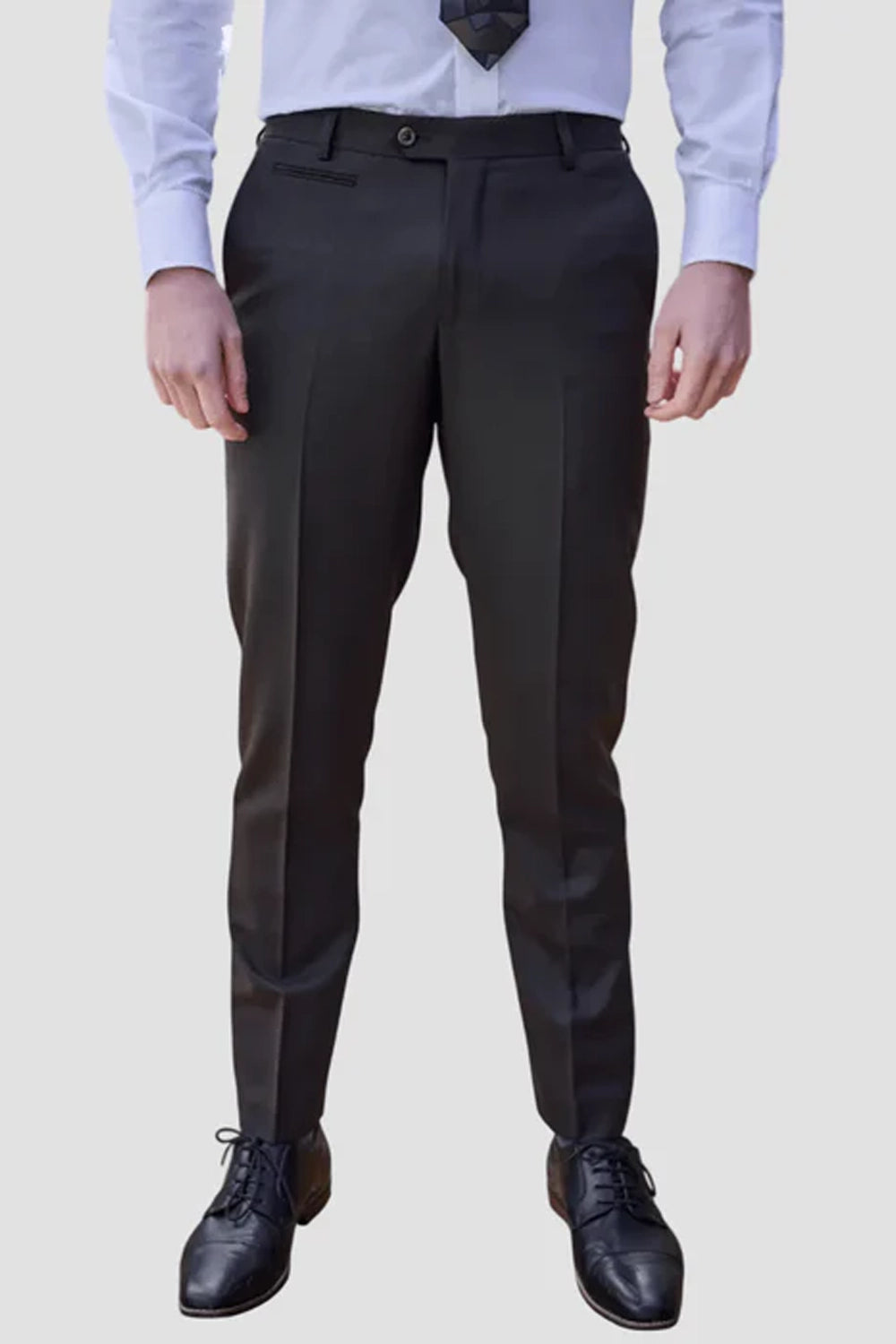 SAVILE ROW JESSE SCHMICK 100% AUST MERINO WOOL SM8 SUIT TROUSER ST01SMA
