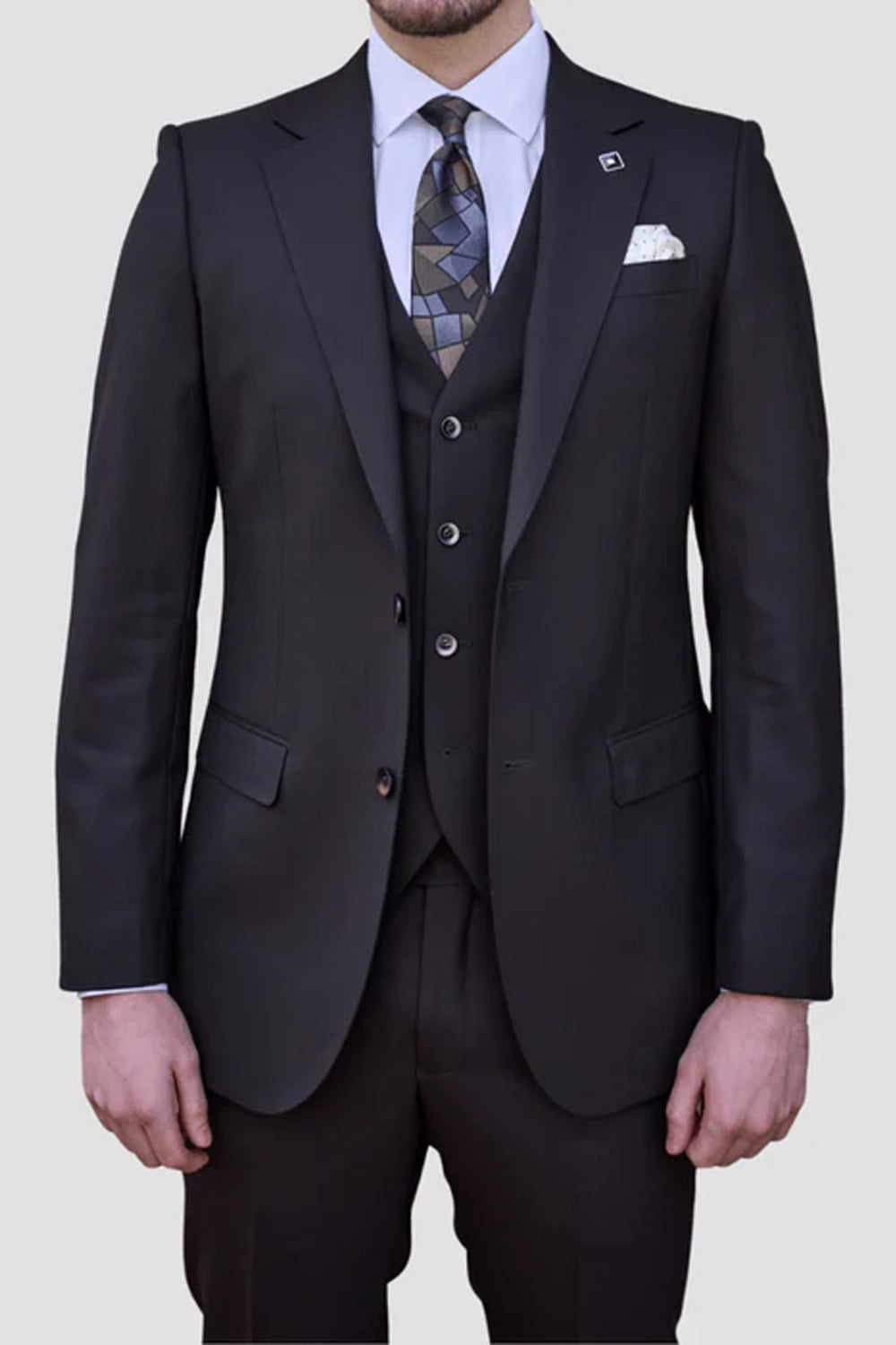 SAVILE ROW ABRAM SCHMICK 100% AUST MERINO WOOL SM8 SUIT JACKET SJ01SMA