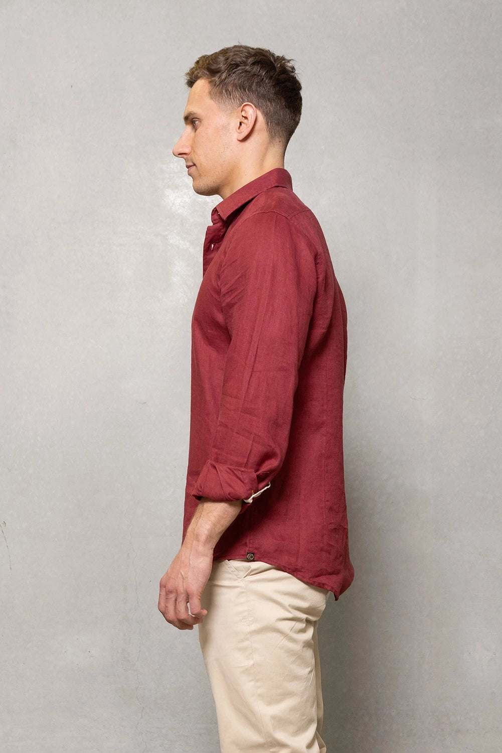 CUTLER & CO BLAKE L/S PURE LINEN SHIRT CO21259