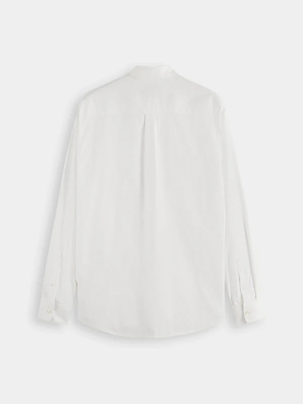 SCOTCH & SODA OXFORD SOLID L/S BD SHIRT COMM179186