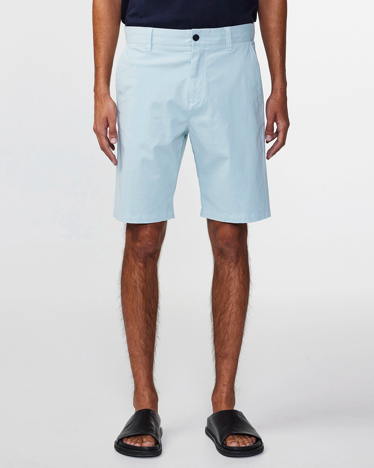 NN07 CROWN STRETCH BRUSHED COTTON TWILL STRAIGHT LEG SHORTS 1090