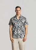 CUTLER BRODY STRETCH COTTON AOP S/S SHIRT CS21445