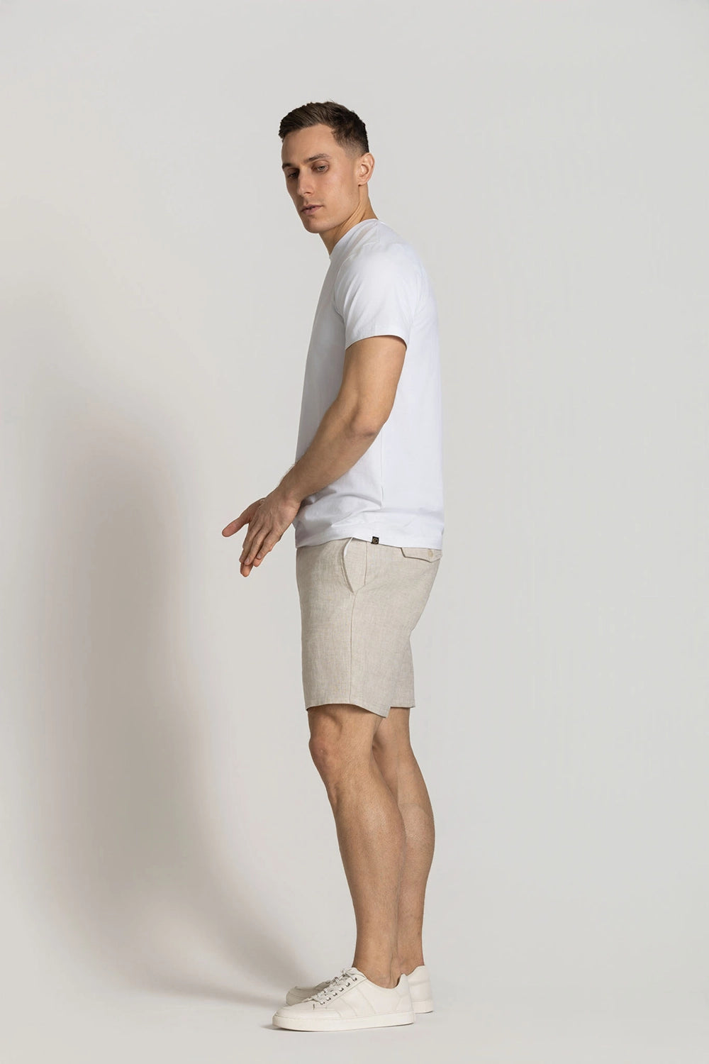 CUTLER MATTHEW 100% LINEN SHORTS CS60094
