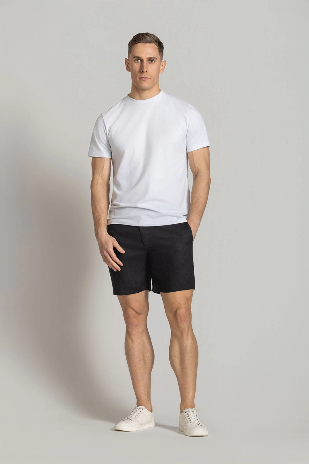 CUTLER MATTHEW 100% LINEN SHORTS CS60094