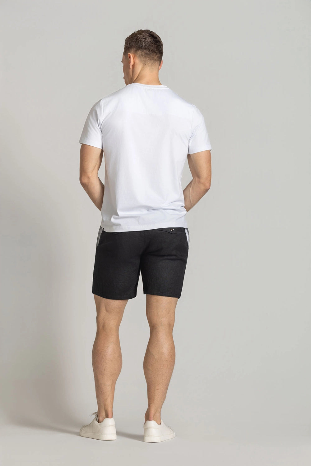 CUTLER MATTHEW 100% LINEN SHORTS CS60094