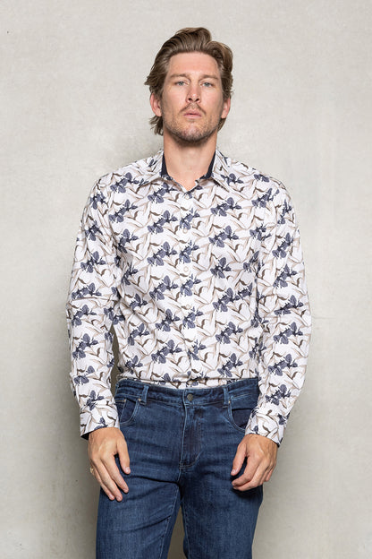 CUTLER & CO BLAKE PRINT L/S SHIRT CW21282