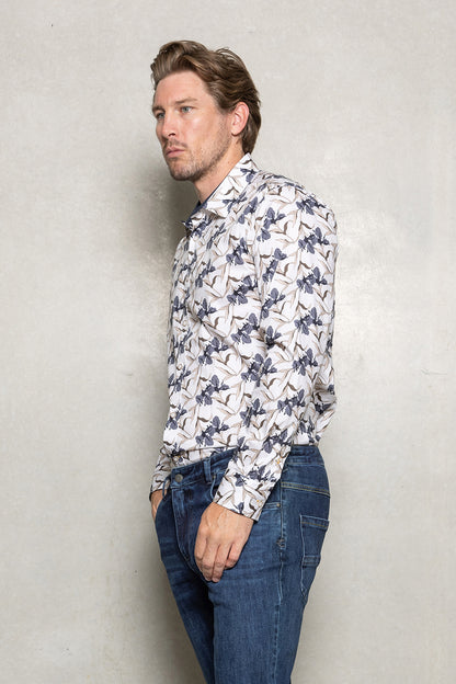 CUTLER & CO BLAKE PRINT L/S SHIRT CW21282