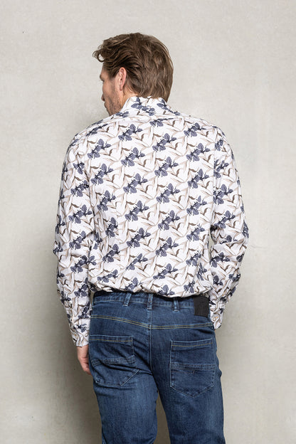 CUTLER & CO BLAKE PRINT L/S SHIRT CW21282