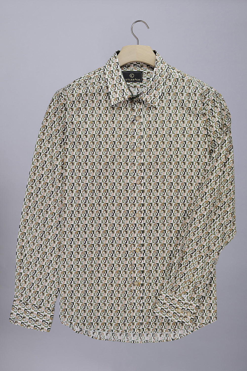 CUTLER & CO BLAKE ALL OVER PRINT L/S SHIRT CW21307
