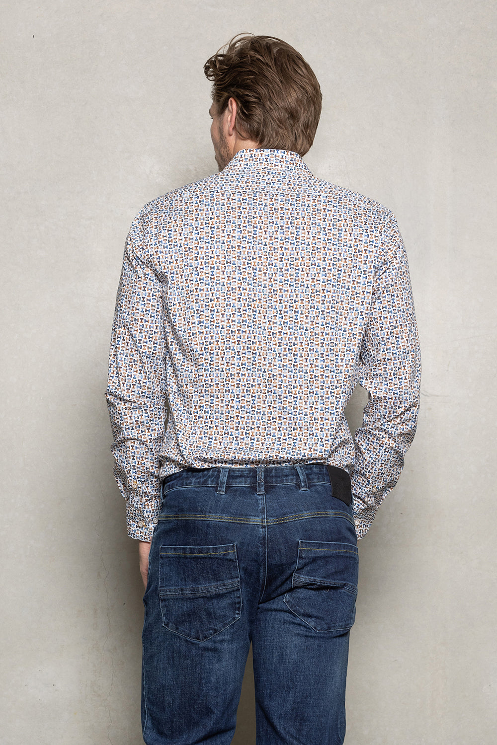 CUTLER & CO BLAKE ALL OVER PRINT L/S SHIRT CW21309