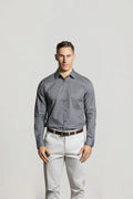 CUTLER RICHARD AOP STRETCH COTTON L/S SHIRT CW21486