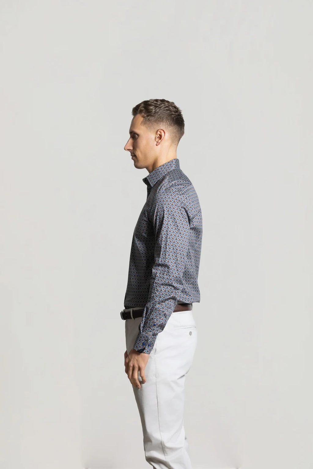 CUTLER RICHARD AOP STRETCH COTTON L/S SHIRT CW21486