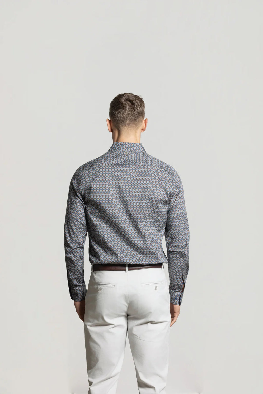 CUTLER RICHARD AOP STRETCH COTTON L/S SHIRT CW21486