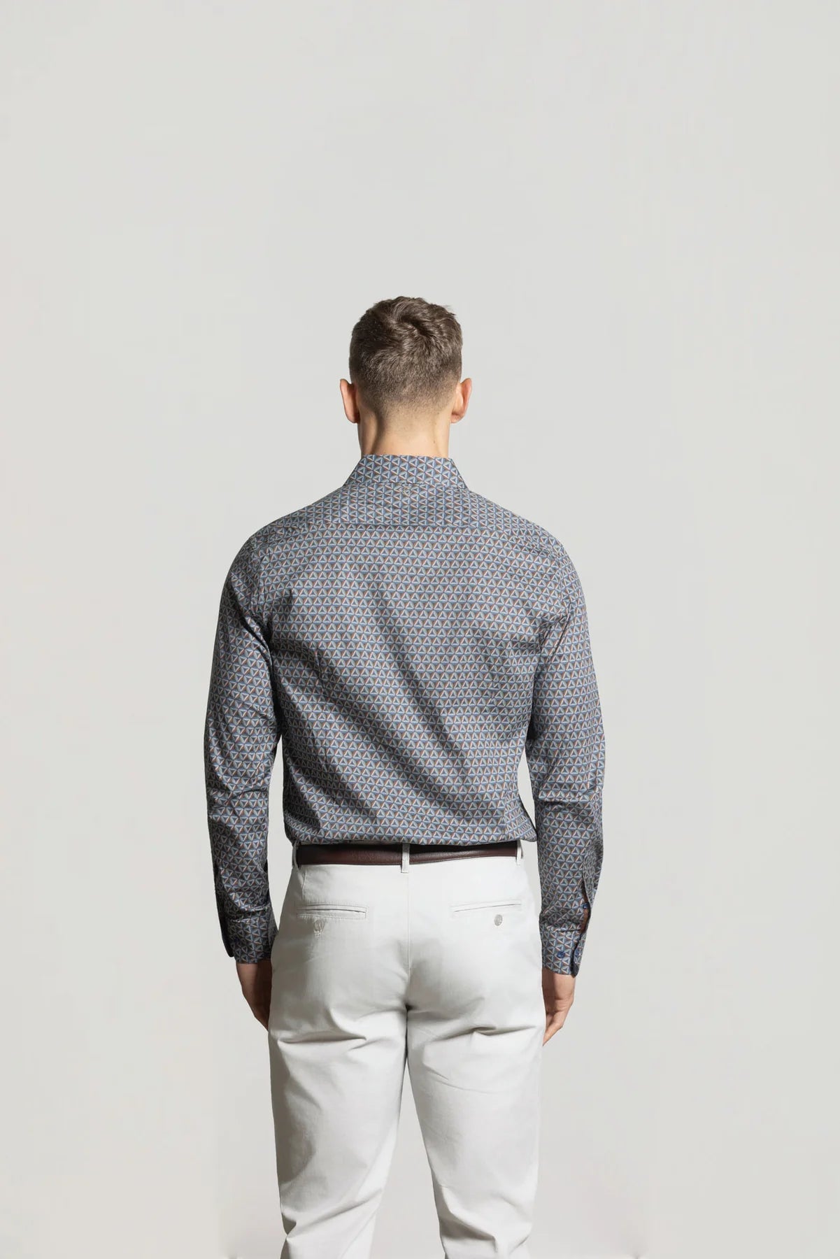 CUTLER RICHARD AOP STRETCH COTTON L/S SHIRT CW21486