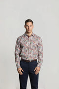 CUTLER CLYDE AOP STRETCH COTTON L/S SHIRT CW21488