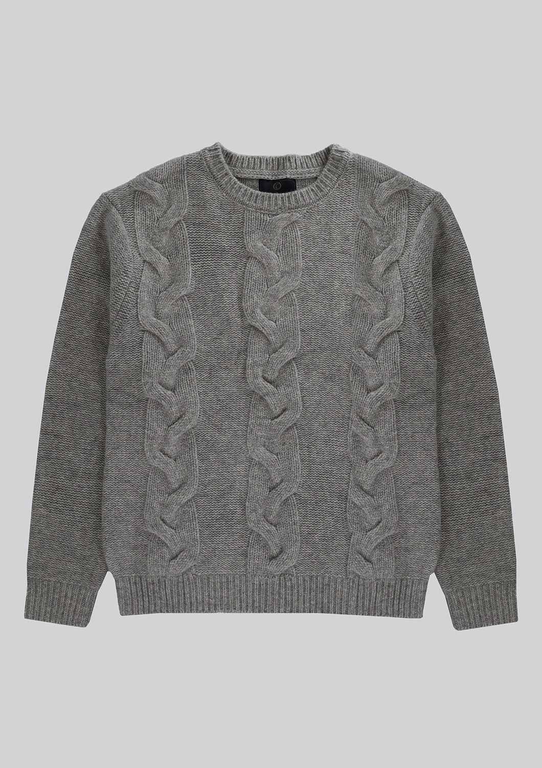 CUTLER & CO ISSAC 100% AUSTRALIAN MERINO WOOL CABLE CREW NECK KNIT CW31100
