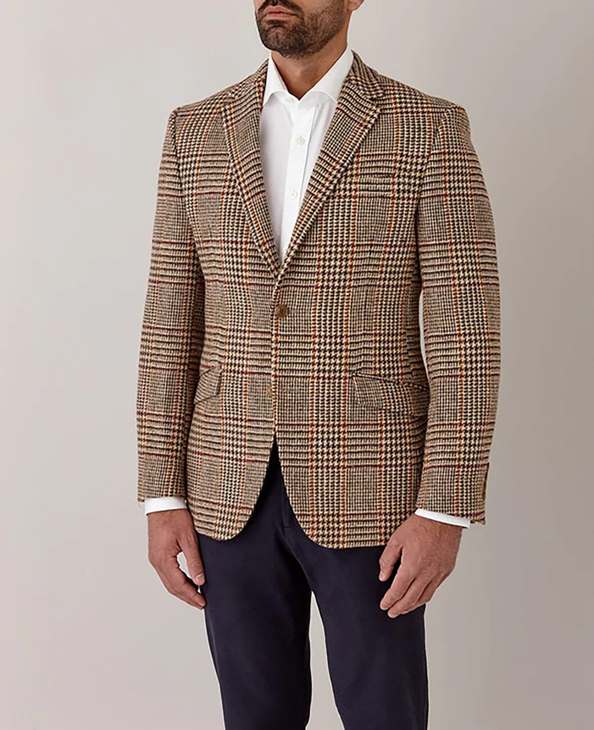 CAMBRIDGE HARRIS TWEED CHECK SPORTS JACKET FCP211