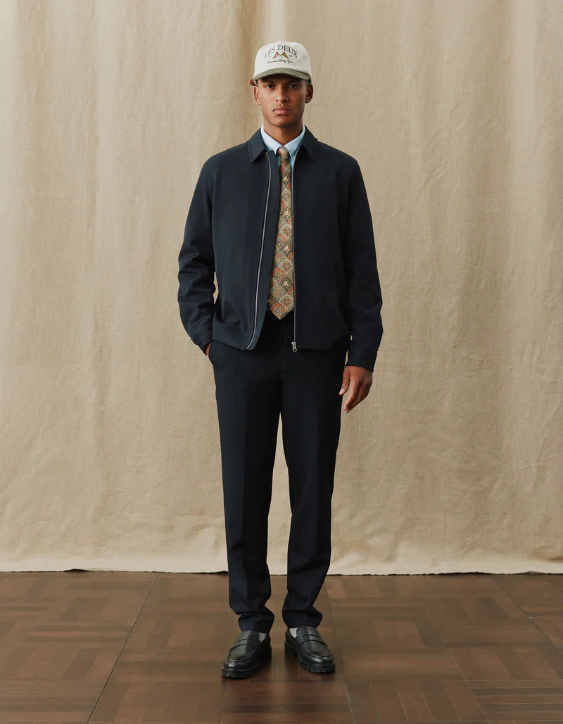 LES DEUX COMO COACH CHECK JACKET 1001432