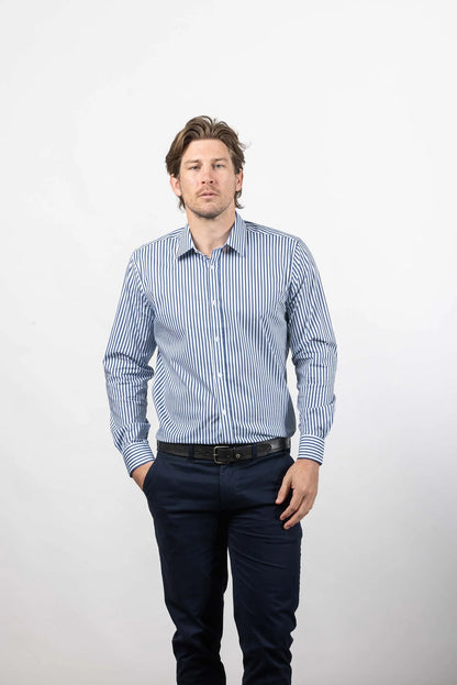 CUTLER & CO BLAKE STRIPE L/S SHIRT CS21260