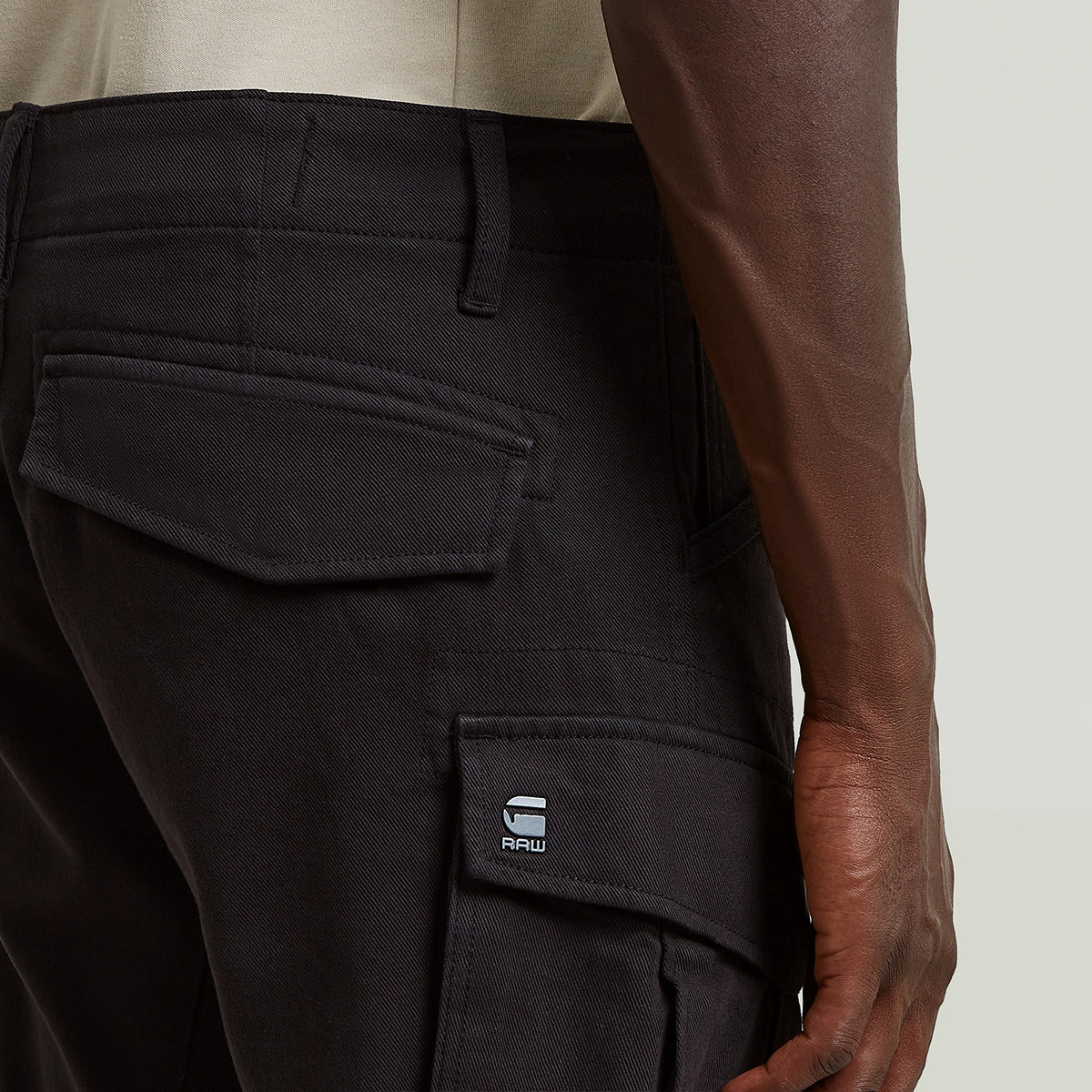 GSTAR ROVIC ZIP 3D REGULAR TAPERED CARGO PANT D02190