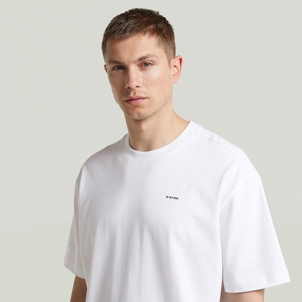GSTAR BACK GRAPHIC RELAXED FIT NOVO DRY JERSEY TSHIRT D28884