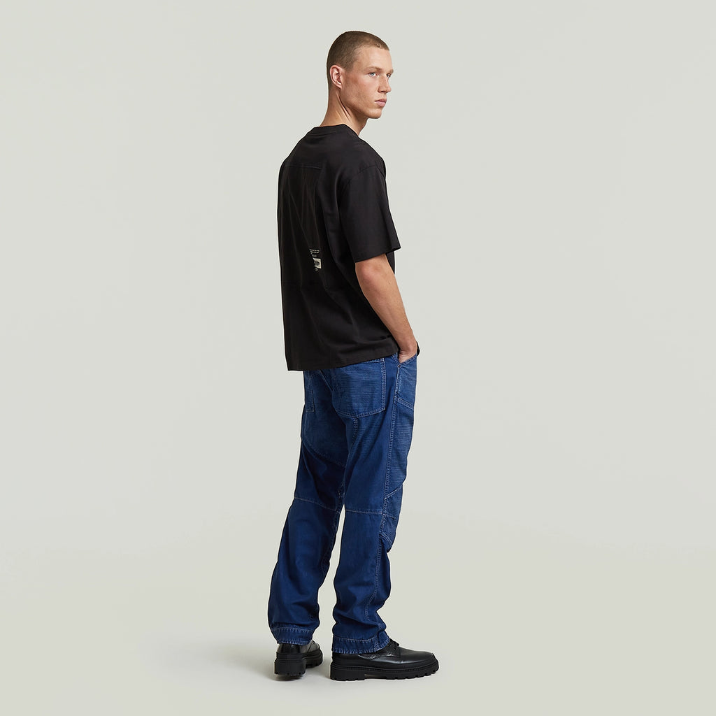 GSTAR BACK APPLIQUE RELAXED FIT NOVO DRY JERSEY TSHIRT D28886