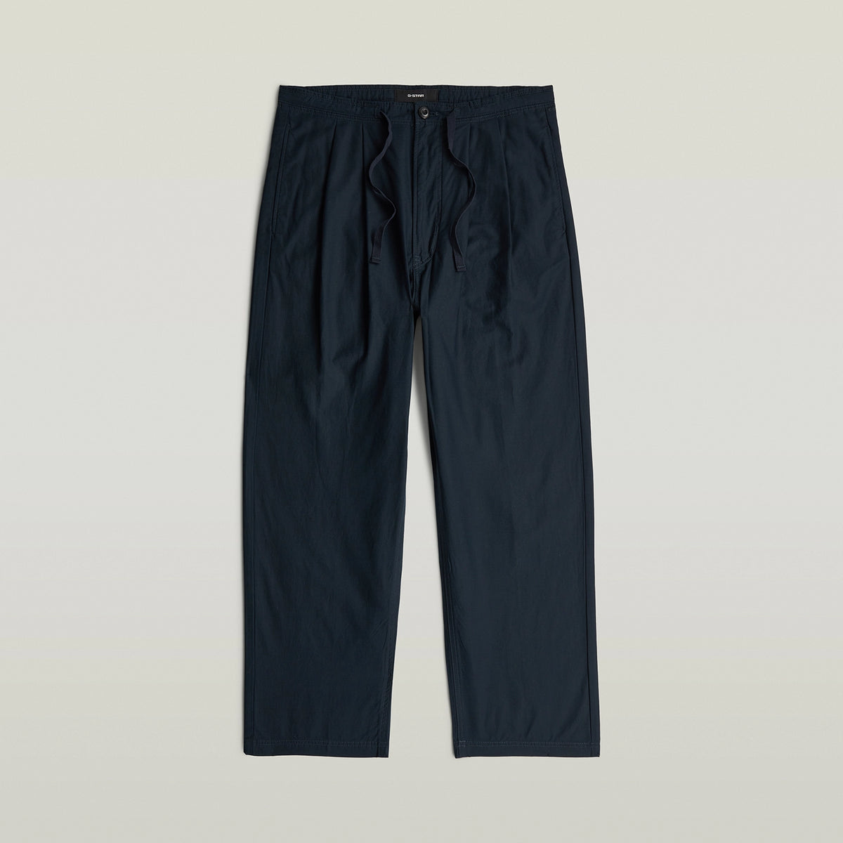 GSTAR DOUBLE PLEATED TRSOR SATEEN LINEN CHINO D28936