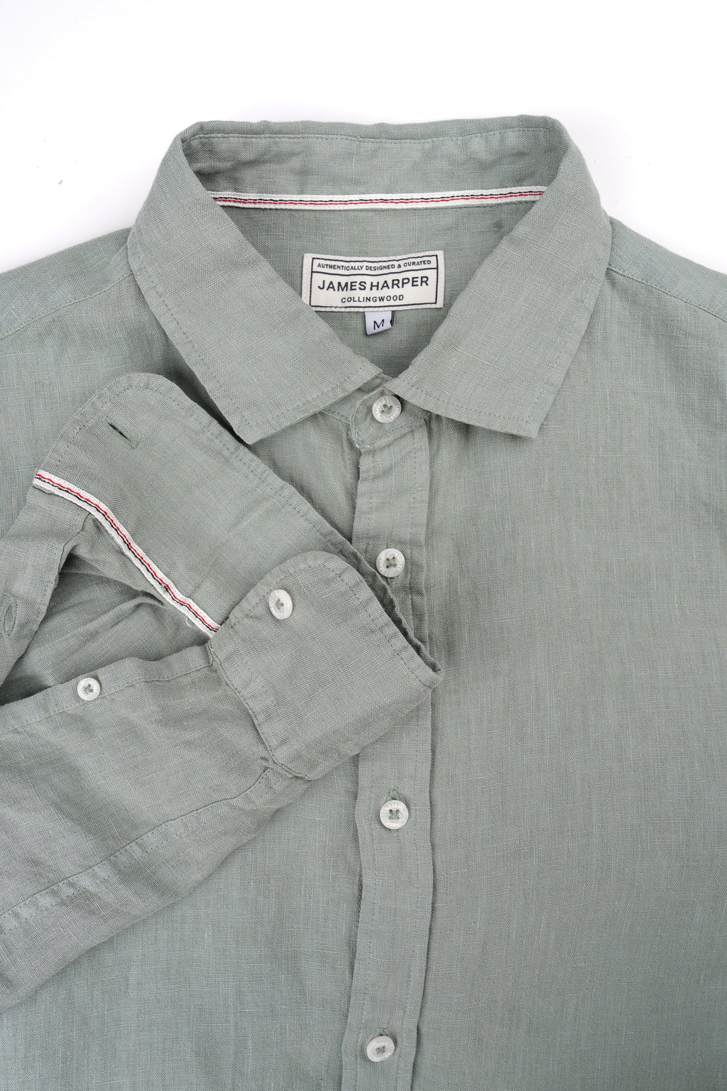 JAMES HARPER PURE LINEN L/S SHIRT JHS725