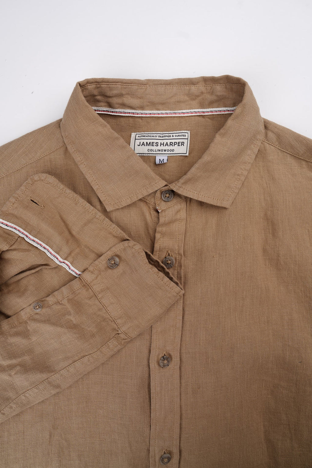 JAMES HARPER PURE LINEN L/S SHIRT JHS725