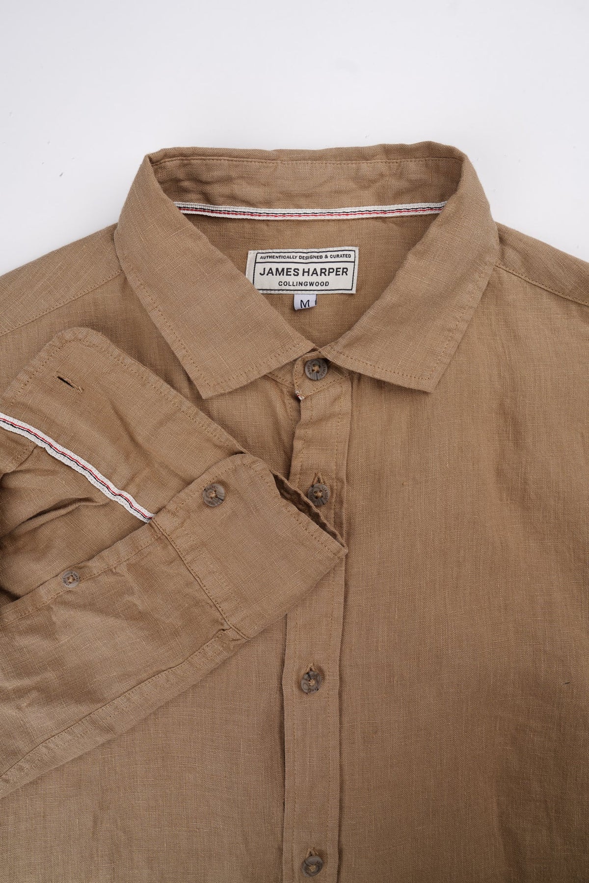 JAMES HARPER PURE LINEN L/S SHIRT JHS725