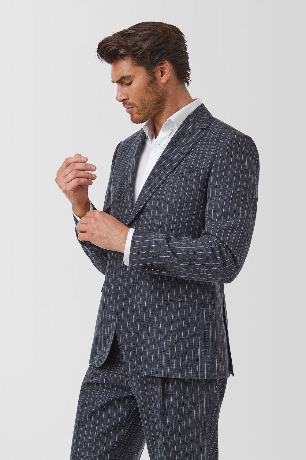 Cambridge Kensington Suit Jacket FCW258 in dark navy