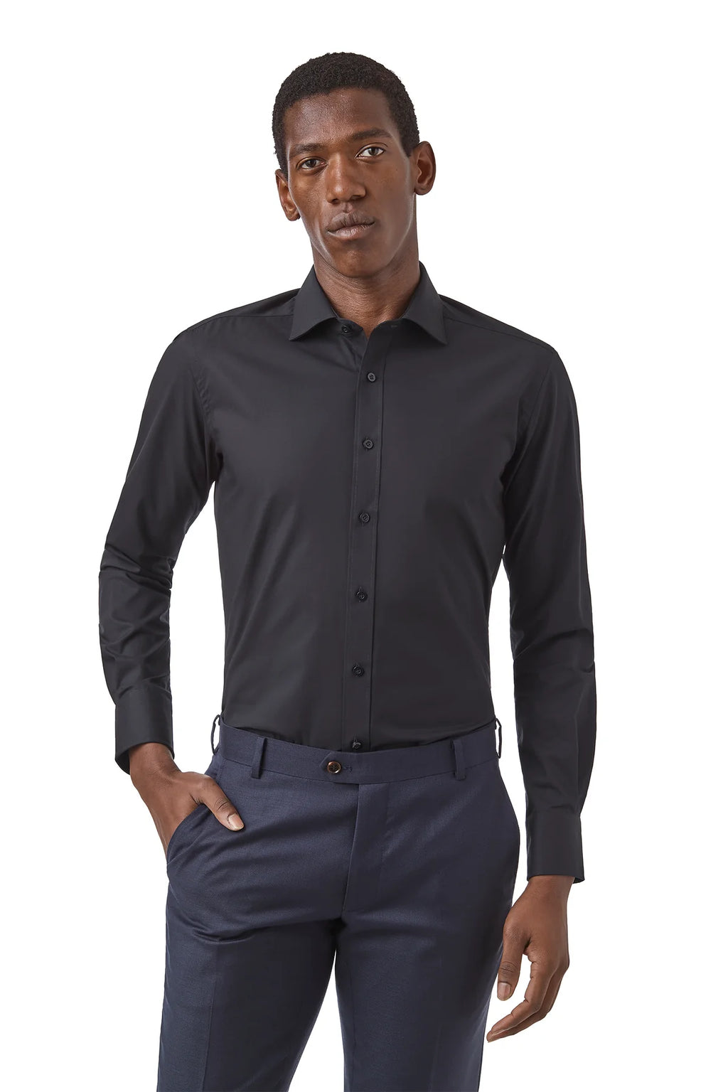 CAMBRIDGE RATHDOWNE SLIM STRETCH L/S DRESS SHIRT FGC054