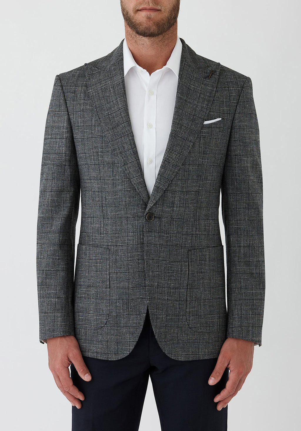 JOE BLACK MERINO WOOL / COTTON / LINEN WARRIOR JACKET FJR895