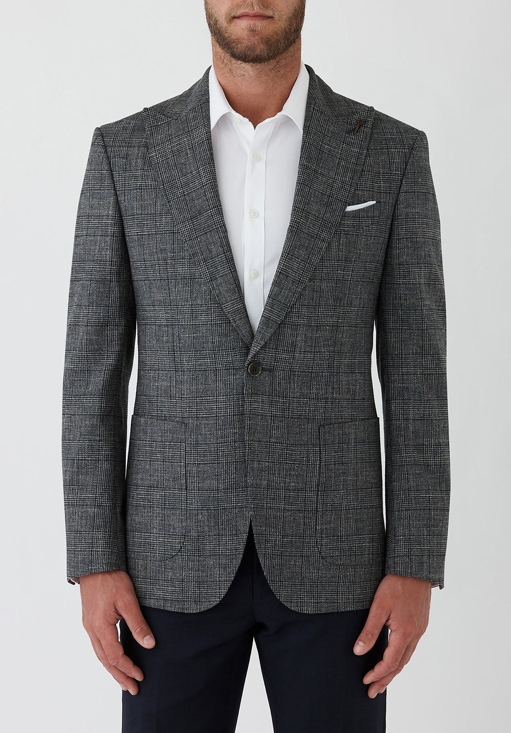 JOE BLACK MERINO WOOL / COTTON / LINEN WARRIOR JACKET FJR895
