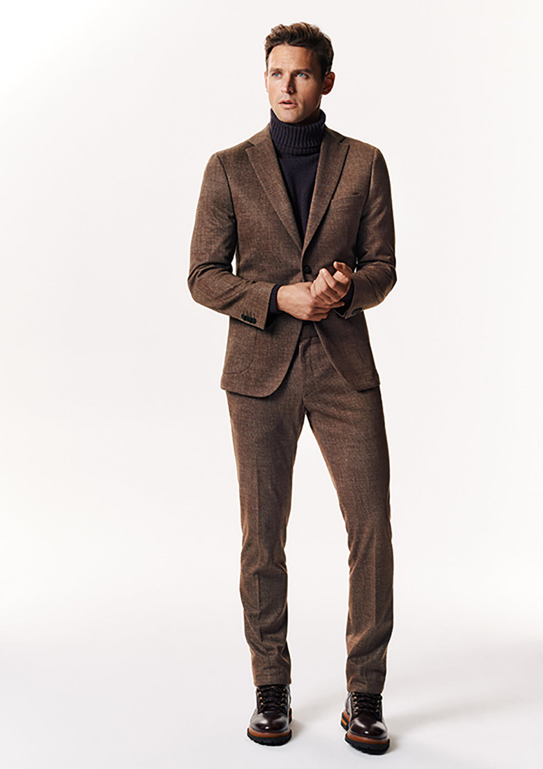 DIGEL SERGIO COTTON JERSEY SUIT TROUSER 1230168T