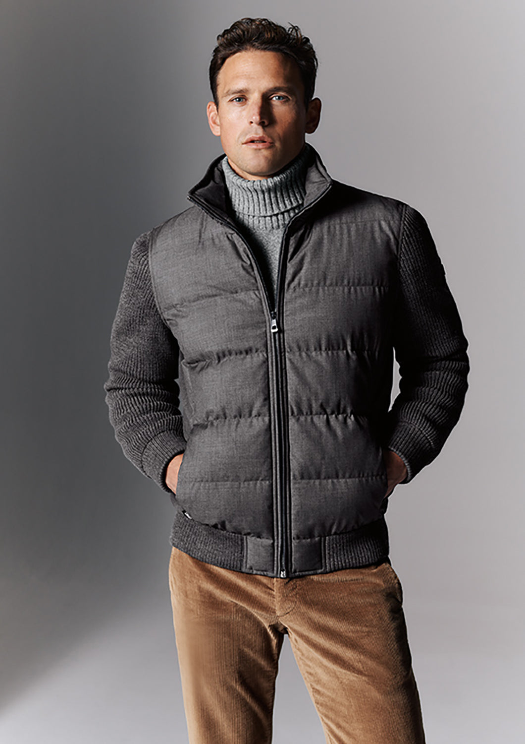 DIGEL DRACO HYBRID PADDED BOMBER JACKET 1234033