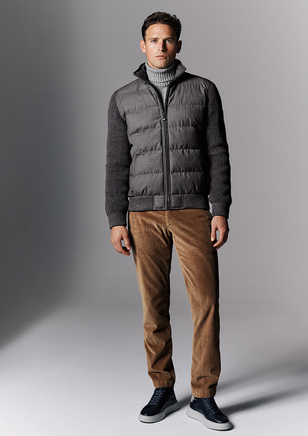 DIGEL DRACO HYBRID PADDED BOMBER JACKET 1234033
