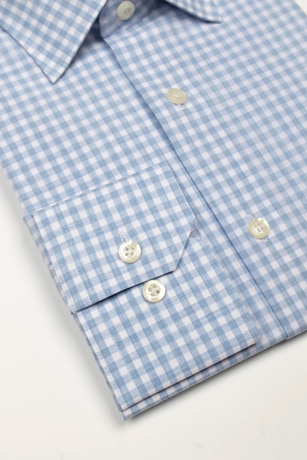HARDY AMIES SLIM FIT CHECK L/S DRESS SHIRT HA418SF