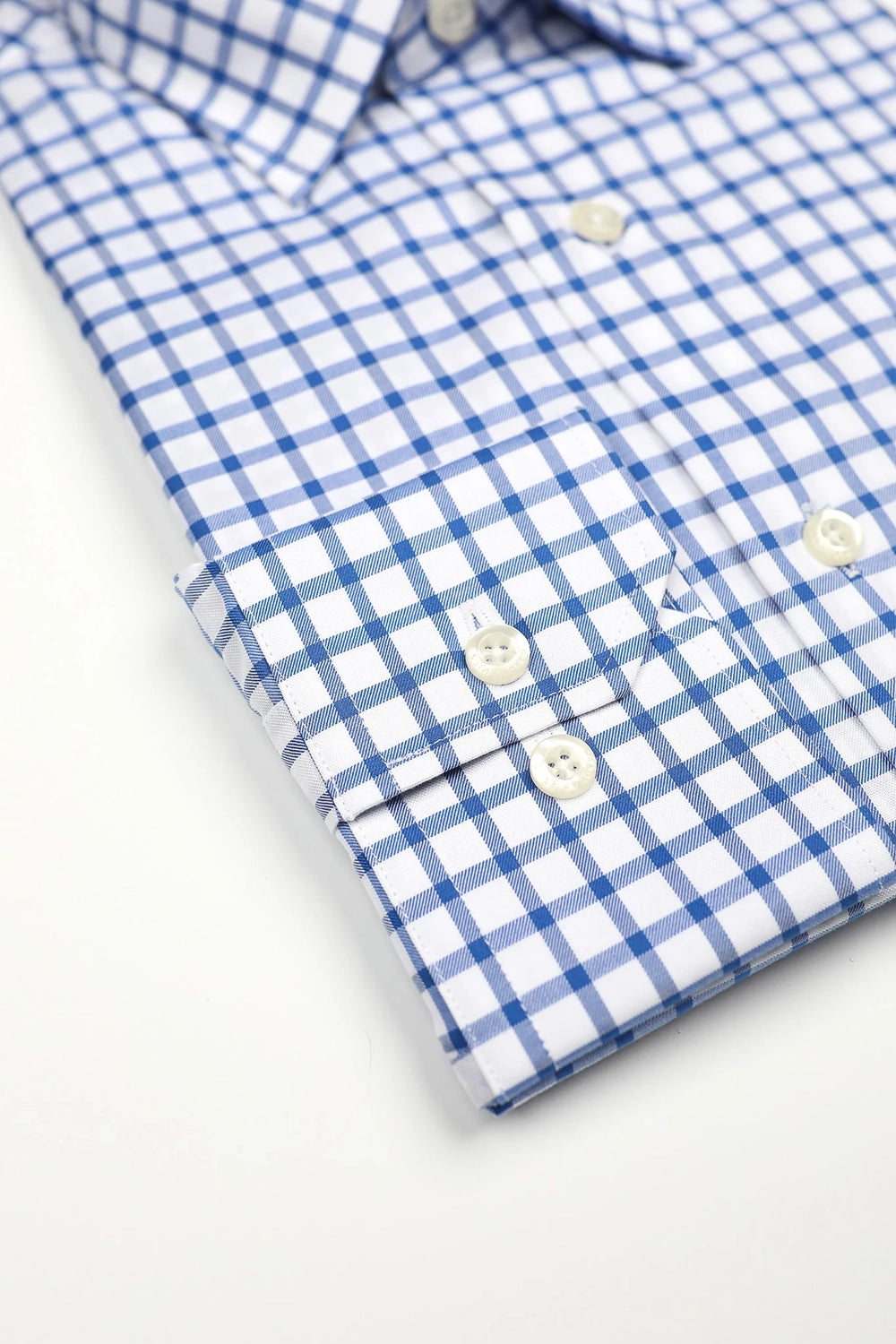 HARDY AMIES CHECK SLIM FIT L/S SHIRT HA450SF