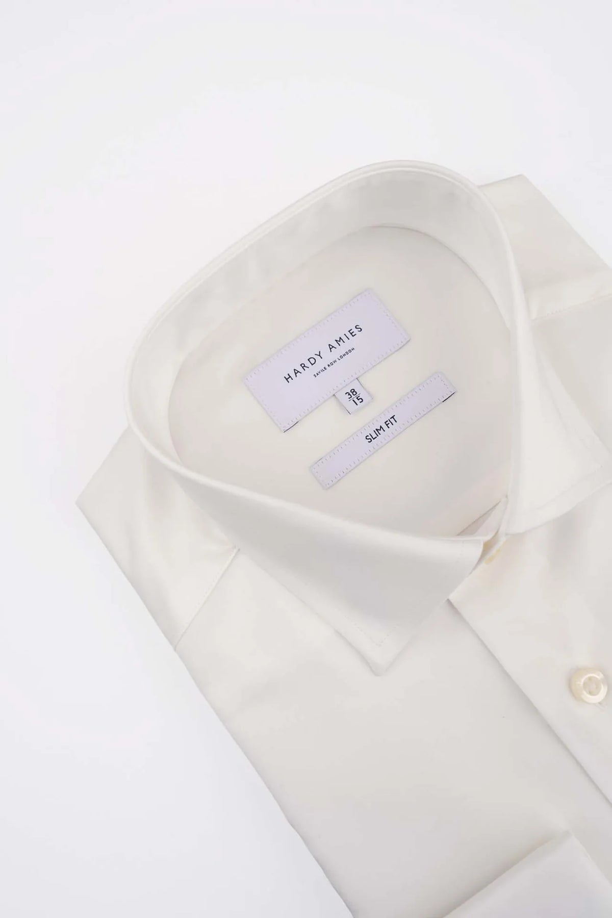 HARDY AMIES SLIM FIT FRENCH CUFF L/S DRESS SHIRT HA492SFF
