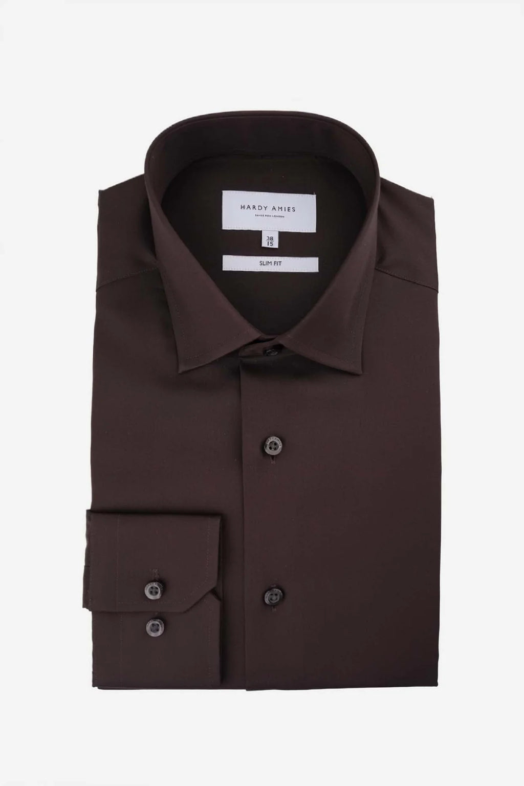 HARDY AMIES SLIM FIT L/S DRESS SHIRT HA493SF