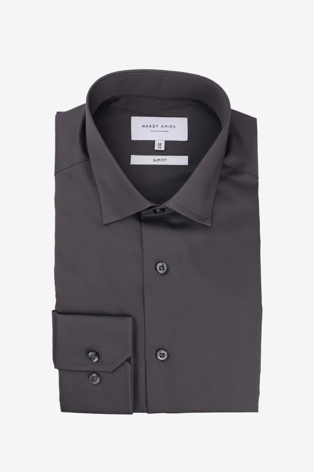HARDY AMIES SLIM FIT L/S DRESS SHIRT HA496SF