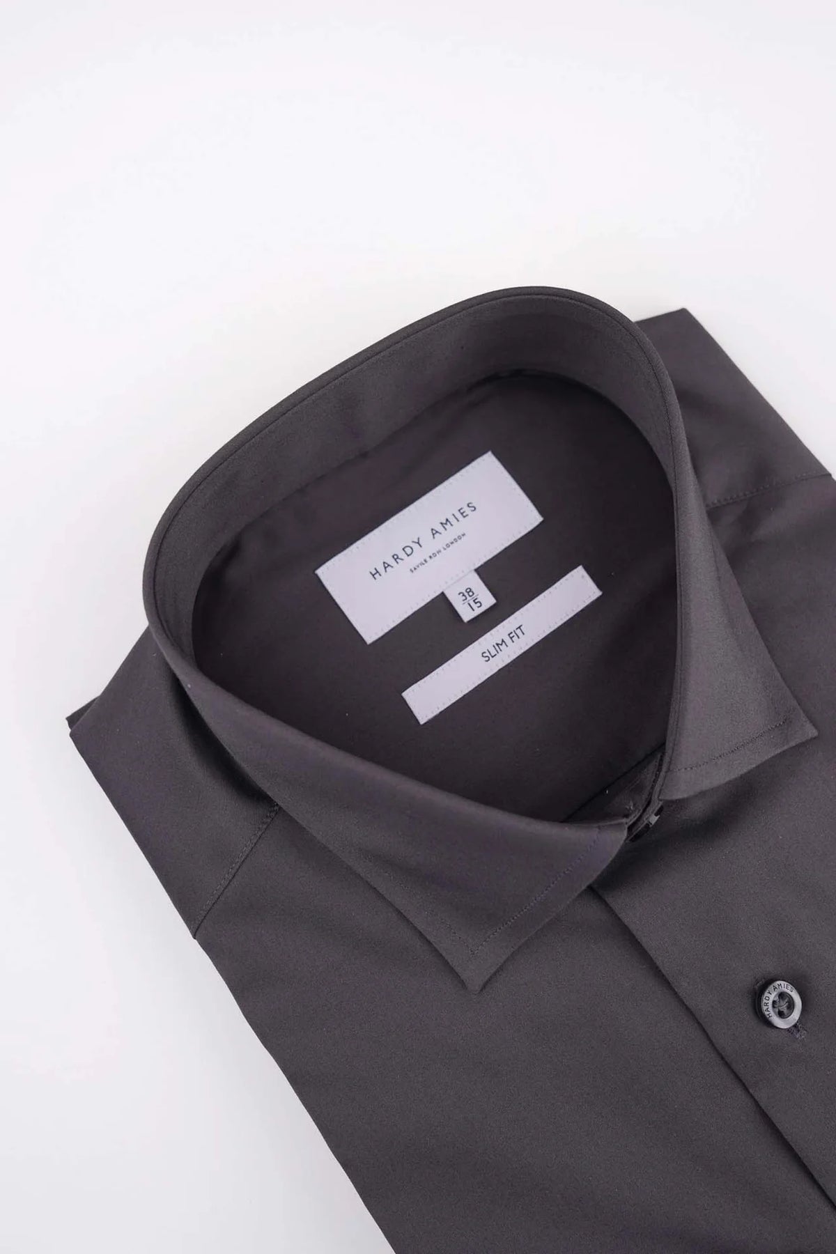 HARDY AMIES SLIM FIT L/S DRESS SHIRT HA496SF