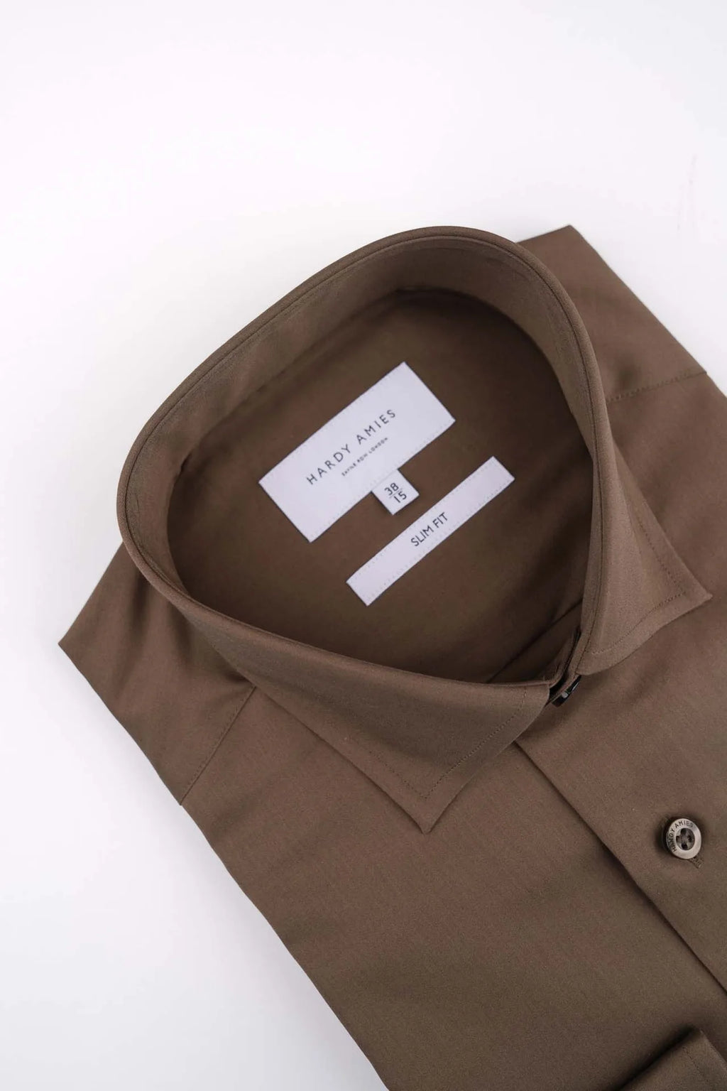 HARDY AMIES SLIM FIT L/S DRESS SHIRT HA497SF