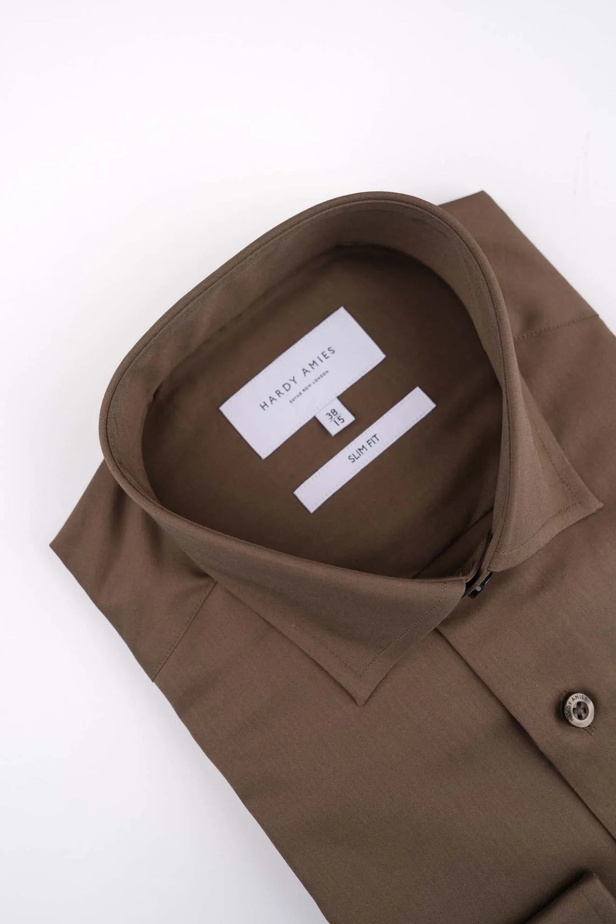 HARDY AMIES SLIM FIT L/S DRESS SHIRT HA497SF
