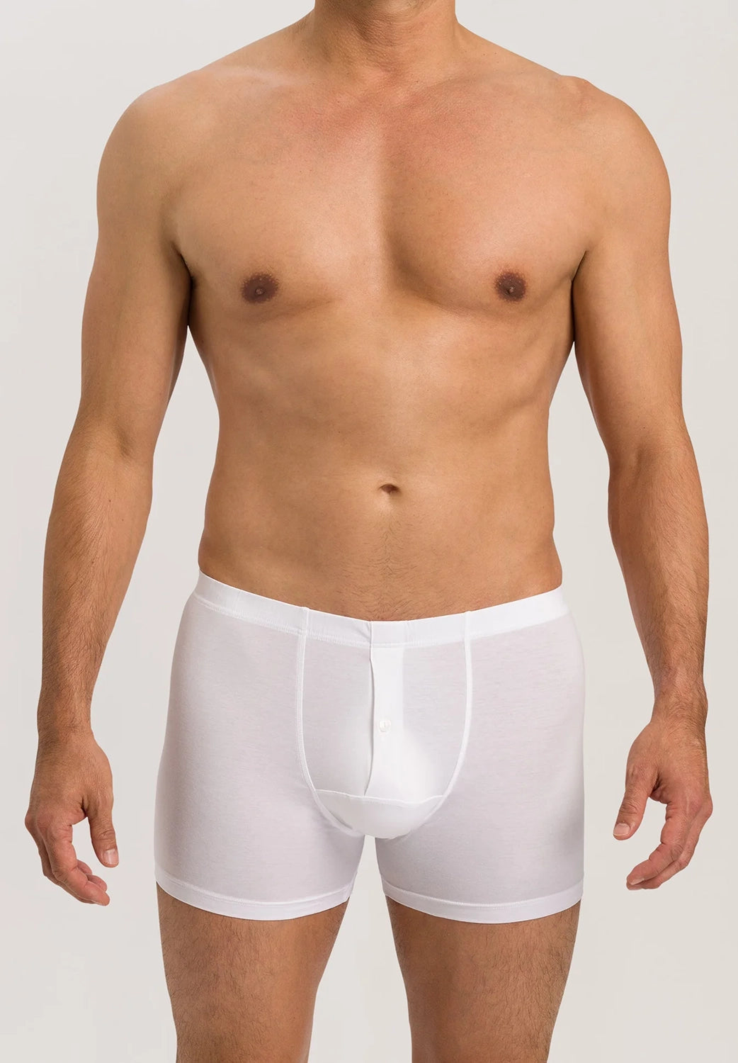 HANRO 100% MERCERISED COTTON SPORTY BOXER SHORT H3505