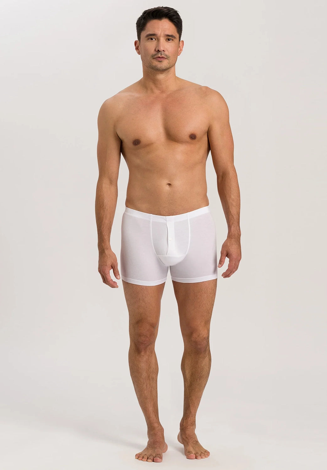 HANRO 100% MERCERISED COTTON SPORTY BOXER SHORT H3505