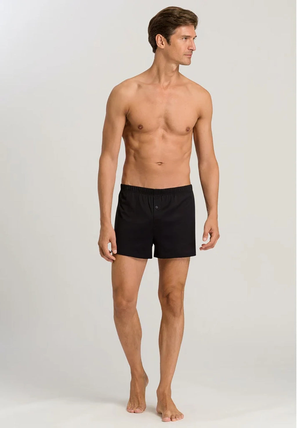 HANRO 100% MERCERISED COTTON SPORTY BOXER SHORT H3505